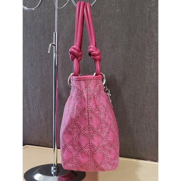 Auth Cannage print Dior Tote - Picture 3 of 15